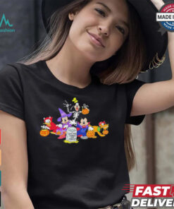Disney Mickey and friends Halloween Trick or Treat shirt