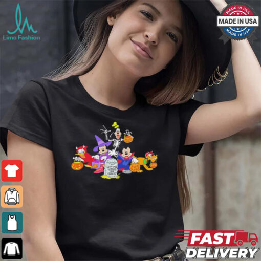 Disney Mickey and friends Halloween Trick or Treat shirt