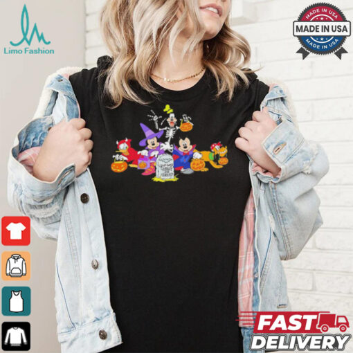 Disney Mickey and friends Halloween Trick or Treat shirt