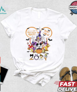 Disneyland not so scary Halloween party boo crew shirt