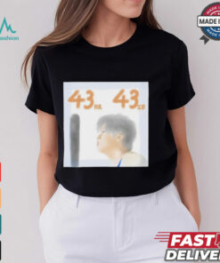Dodgers Shohei Ohtani 43 HR 43 SB shirt