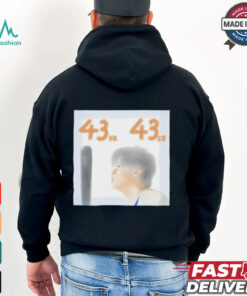 Dodgers Shohei Ohtani 43 HR 43 SB shirt, hoodie, sweater, long sleeve and tank top Dodgers Shohei Ohtani 43 HR 43 SB shirt