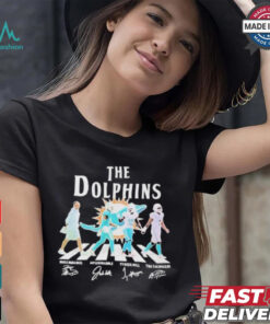 Dolphins Abbey Road Mike Mcdaniel Jaylen Tyreek Hill & Tua Tagovailoa Sign shirt