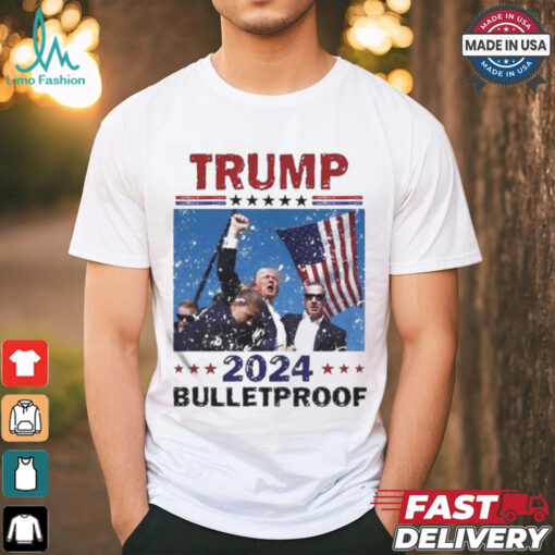 Donald Trump Bulletproof Assassination Attempt July 2024 Shirt