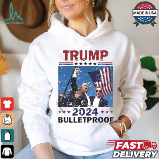 Donald Trump Bulletproof Assassination Attempt July 2024 Shirt