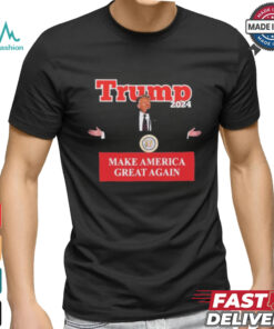 Donald Trump Make America Great Again 2024 Campaign T Shirt