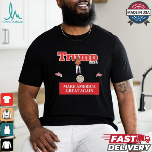 Donald Trump Make America Great Again 2024 Campaign T Shirt