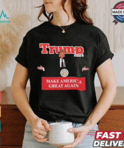 Donald Trump Make America Great Again 2024 Campaign T Shirt