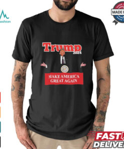 Donald Trump Make America Great Again 2024 Campaign T Shirt