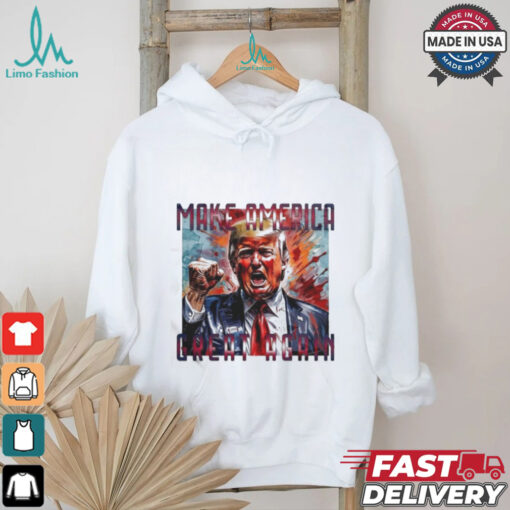 Donald Trump Make America Great Again Trump Watercolor Shirt