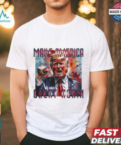 Donald Trump Make America Great Again Trump Watercolor Shirt