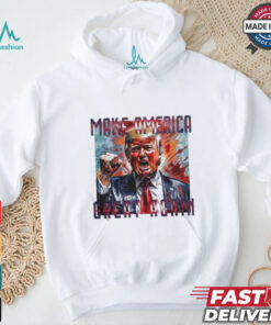 Donald Trump Make America Great Again Trump Watercolor Shirt