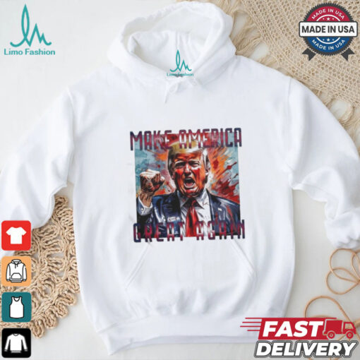 Donald Trump Make America Great Again Trump Watercolor Shirt