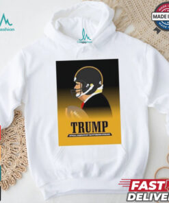 Donald Trump Official Candidate Of The Pittsburgh Steelers Iron Steel T Shirt