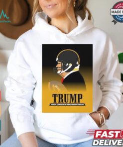 Donald Trump Official Candidate Of The Pittsburgh Steelers Iron Steel T Shirt