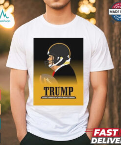 Donald Trump Official Candidate Of The Pittsburgh Steelers Iron Steel T Shirt