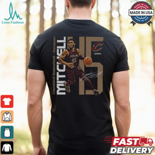Donovan Mitchell Cleveland Cavaliers Stretch Shirt