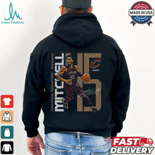Donovan Mitchell Cleveland Cavaliers Stretch Shirt