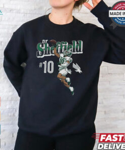 Dt Sheffield #10 North Texas Mean Green Graphic t shirt