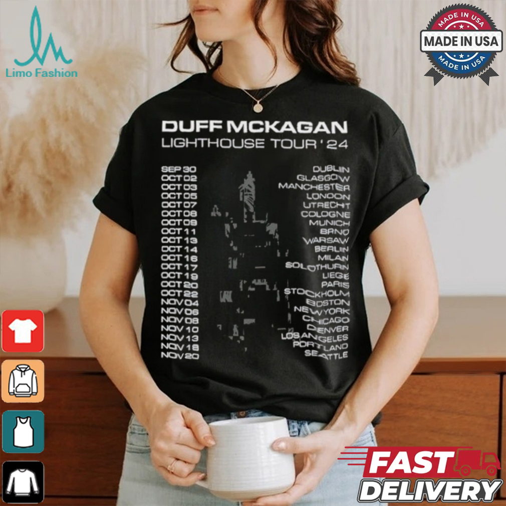 Duff McKagan Lighthouse Tour 2024 Shirt Duff McKagan Lighthouse Tour 2024 Shirt