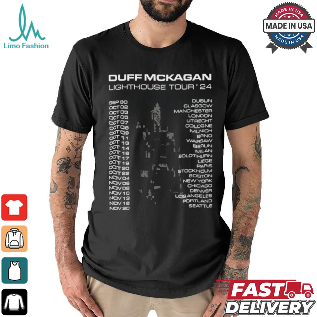 Duff McKagan Lighthouse Tour 2024 Shirt Duff McKagan Lighthouse Tour 2024 Shirt