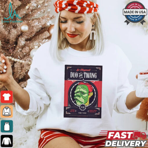 Duo de twang covington 13 zombie yeti shirt