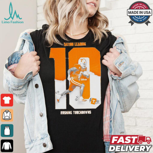 Dylan Sampson Tennessee Football 10 Rushing Touchdowns Nation Leading Shirt