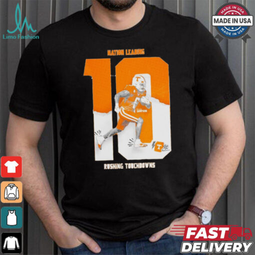 Dylan Sampson Tennessee Football 10 Rushing Touchdowns Nation Leading Shirt