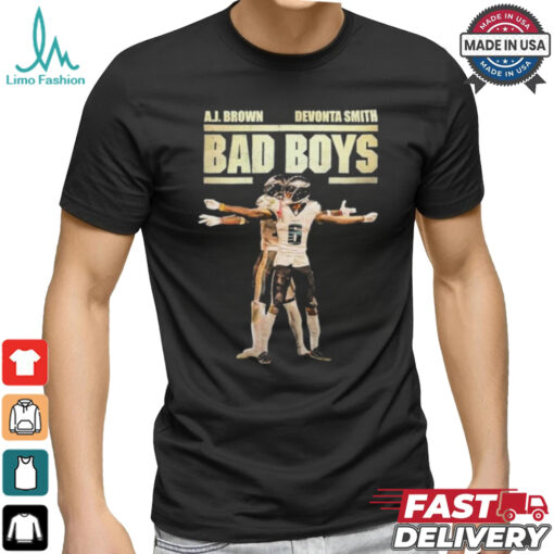 Eagles Aj Brown And Devonta Smith Bad Boys Shirt