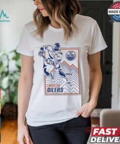 Edmonton Oilers Starter White Player Grid T Shirt