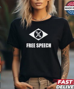 Eduardo Bolsonaro Wearing X Free Speech t shirt