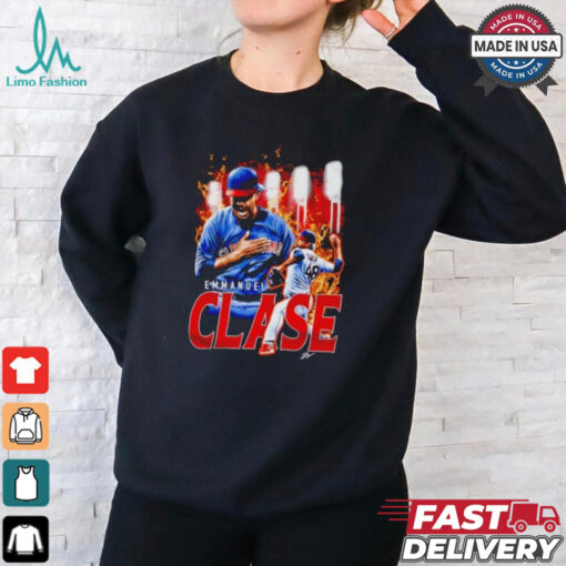 Emmanuel Clase – Cleveland Guardians baseball player graphic shirt