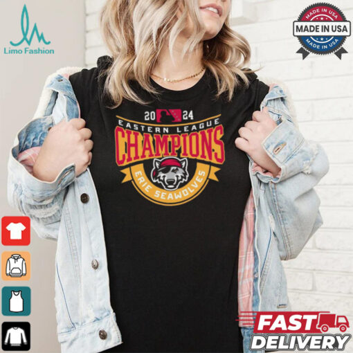 Erie SeaWolves BR 2024 Eastern League Champs Banner Shirt