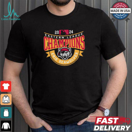 Erie SeaWolves BR 2024 Eastern League Champs Banner Shirt