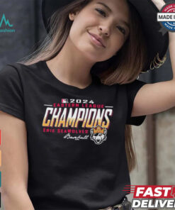 Erie SeaWolves BR 2024 Eastern League Champs Script Performance Shirt