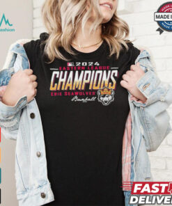 Erie SeaWolves BR 2024 Eastern League Champs Script Performance Shirt