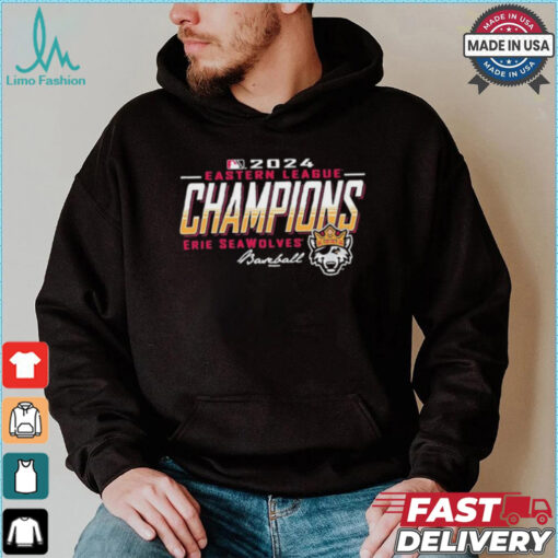 Erie SeaWolves BR 2024 Eastern League Champs Script Performance Shirt