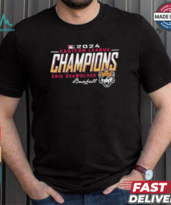 Erie SeaWolves BR 2024 Eastern League Champs Script Performance Shirt