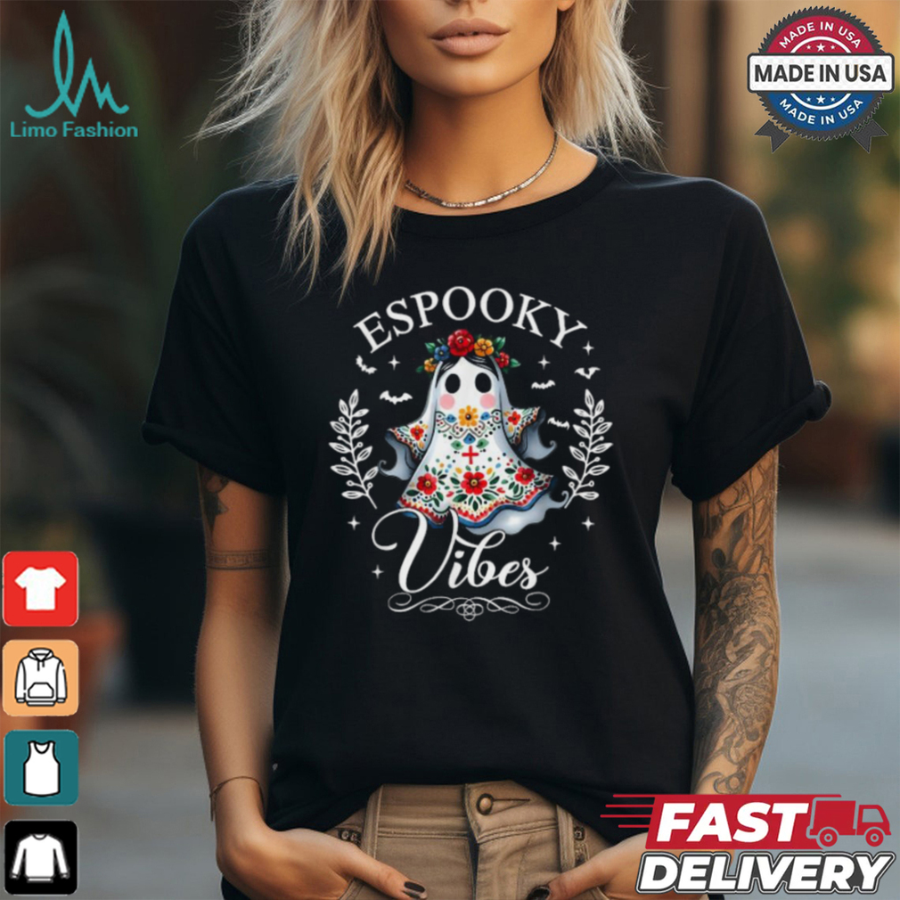 Espooky vibes maestra halloween spanish mexican teacher shirt Espooky vibes maestra halloween spanish mexican teacher shirt