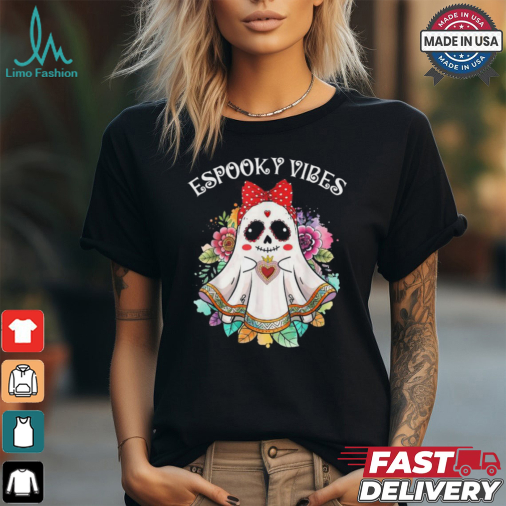 Espooky vibes maestra spanish mexican teacher halloween shirt Espooky vibes maestra spanish mexican teacher halloween shirt