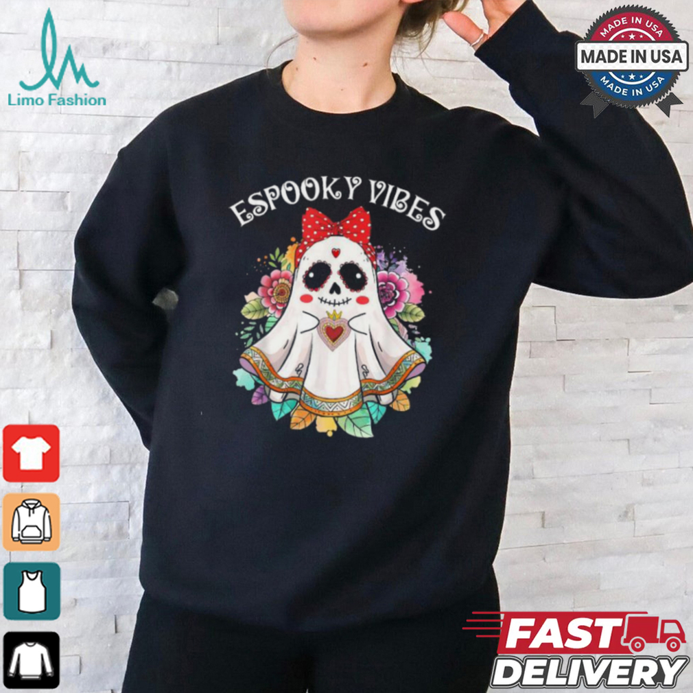 Espooky vibes maestra spanish mexican teacher halloween shirt Espooky vibes maestra spanish mexican teacher halloween shirt
