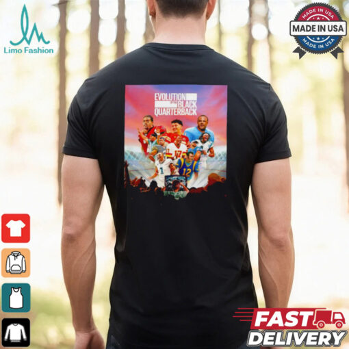 Evolution of the Black Quarterback 2024 shirt