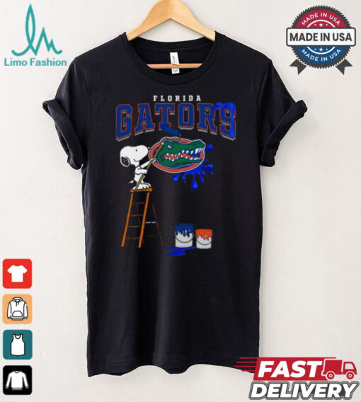 Florida Gators Snoopy Painting Shirt