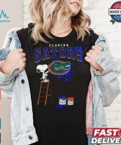 Florida Gators Snoopy Painting Shirt