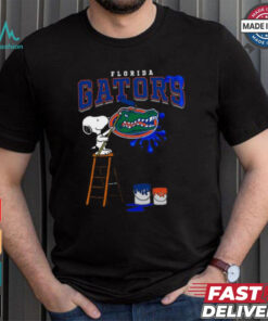 Florida Gators Snoopy Painting Shirt