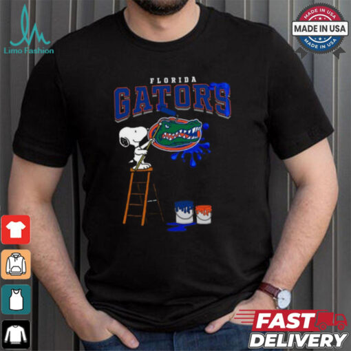 Florida Gators Snoopy Painting Shirt