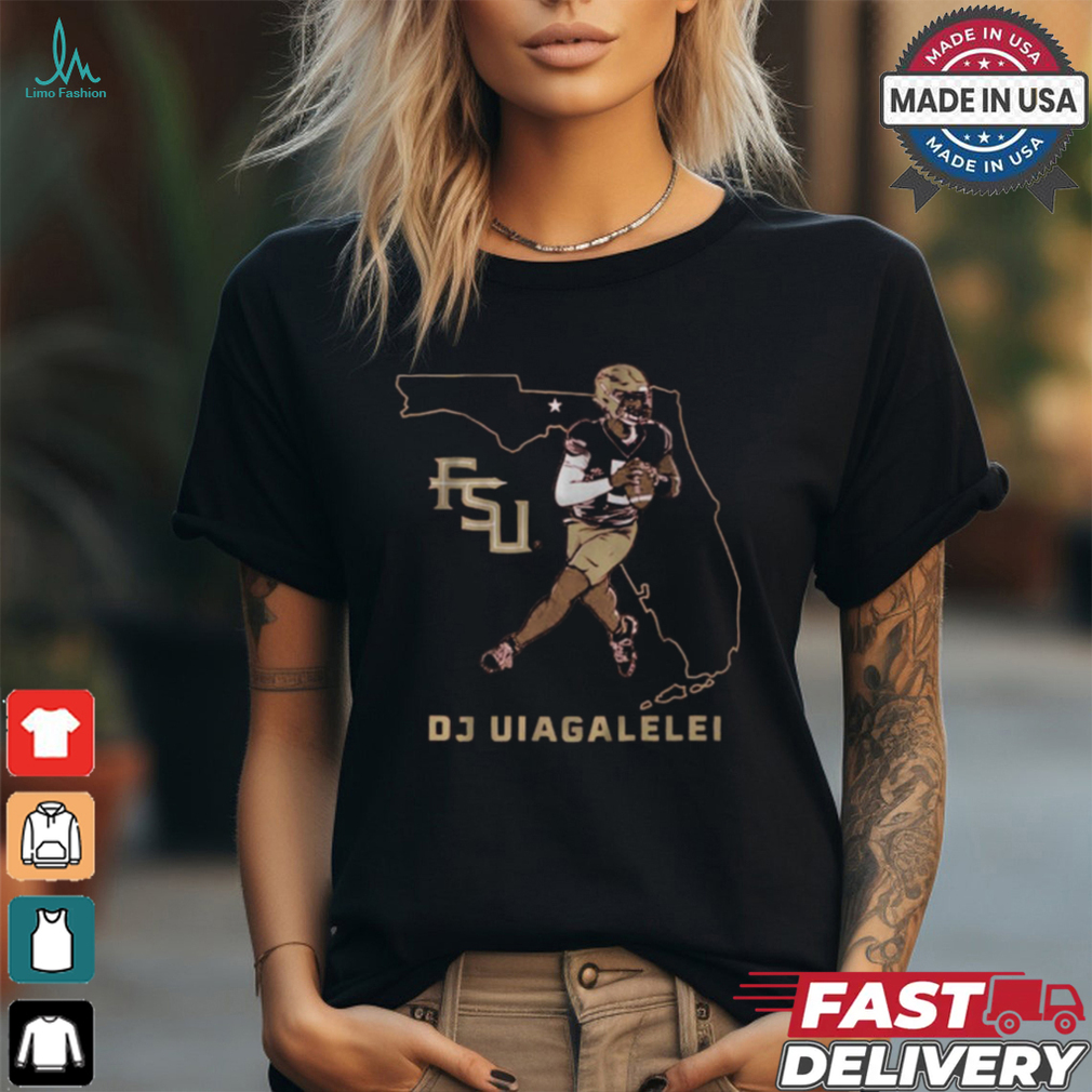 Florida State Football DJ Uiagalelei State Star Painting t shirt Florida State Football DJ Uiagalelei State Star Painting t shirt
