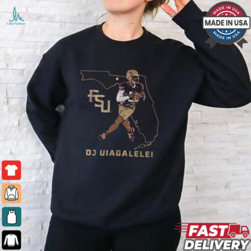 Florida State Football DJ Uiagalelei State Star Painting t shirt