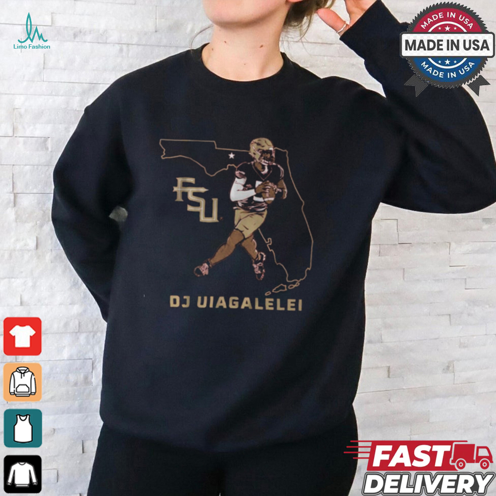 Florida State Football DJ Uiagalelei State Star Painting t shirt Florida State Football DJ Uiagalelei State Star Painting t shirt