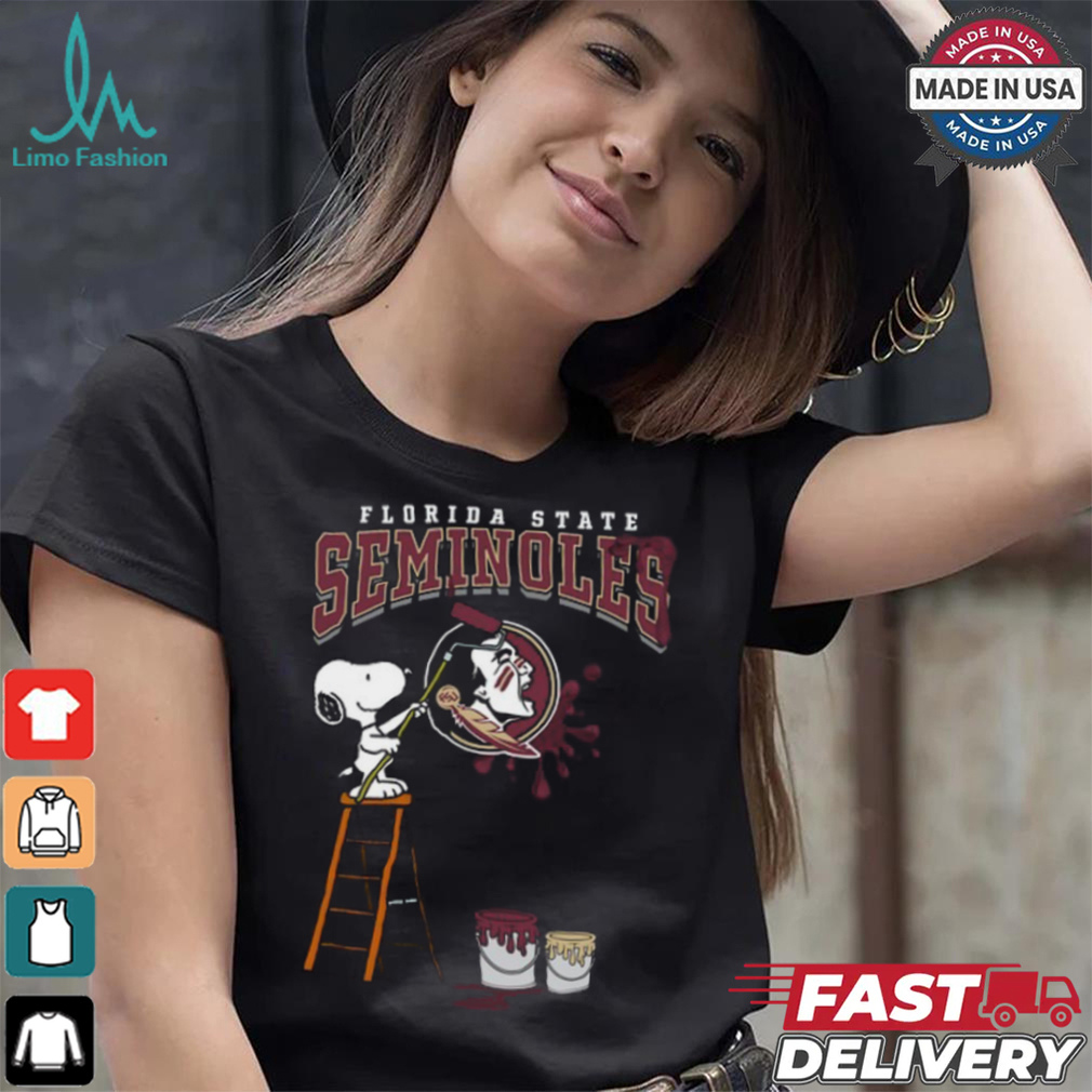 Florida State Seminoles Snoopy Painting Shirt Florida State Seminoles Snoopy Painting Shirt